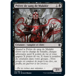 (Foil) Noire - Prêtre de sang de Malakir (C) [ZNR]