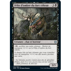 (Foil) Noire - Félin d'ombre du fort céleste (U) [ZNR]