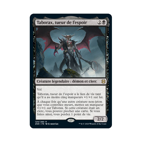 (Foil) Noire - Taborax, tueur de l'espoir (R) [ZNR]