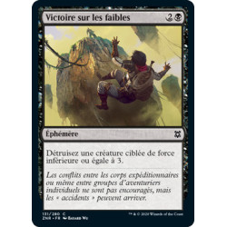 (Foil) Noire - Victoire sur les faibles (C) [ZNR]
