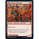 (Foil) Rouge - Guerrier d'Akoum // Crocs d'Akoum (U) [ZNR]