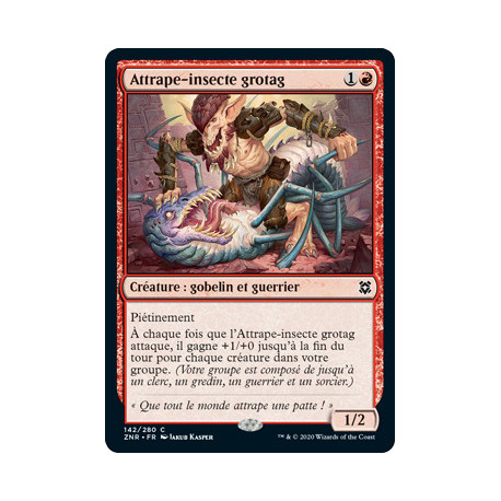 (Foil) Rouge - Attrape-insecte grotag (C) [ZNR]