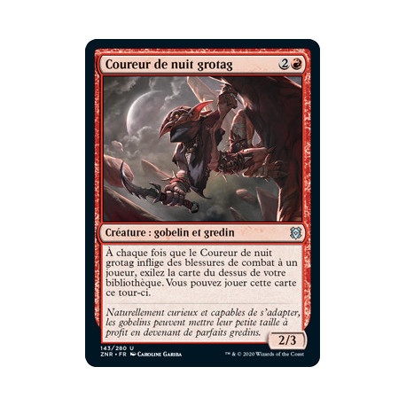 (Foil) Rouge - Coureur de nuit grotag (U) [ZNR]