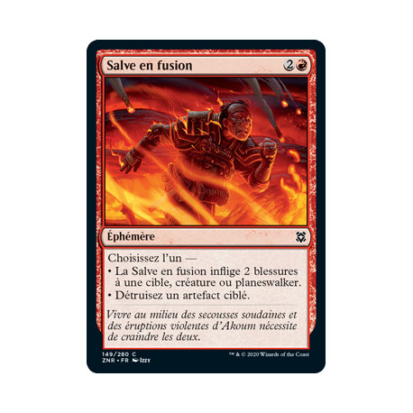 (Foil) Rouge - Salve en fusion (C) [ZNR]