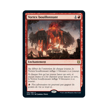 (Foil) Rouge - Vortex bouillonnant (R) [ZNR]