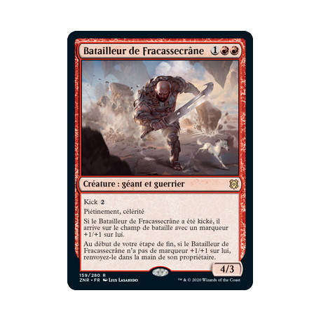 (Foil) Rouge - Batailleur de Fracassecrâne (R) [ZNR]