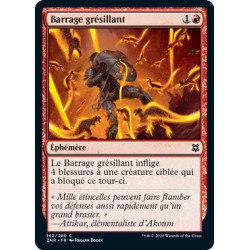(Foil) Rouge - Barrage grésillant (C) [ZNR]