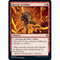 (Foil) Rouge - Barrage grésillant (C) [ZNR]