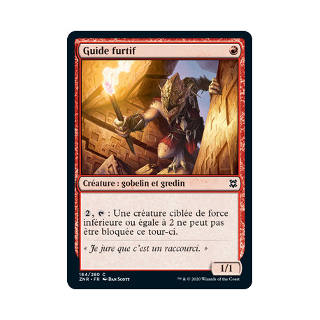 (Foil) Rouge - Guide furtif (C) [ZNR]