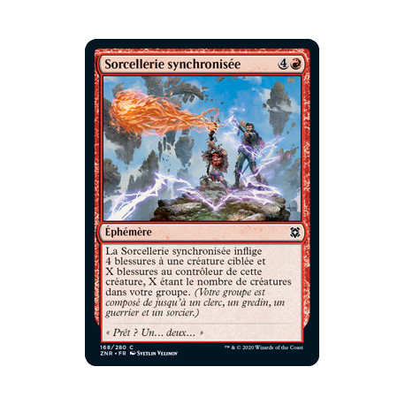 (Foil) Rouge - Sorcellerie synchronisée (C) [ZNR]
