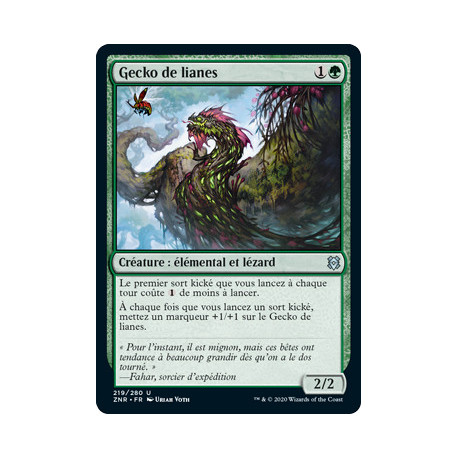 (Foil) Verte - Gecko de lianes (U) [ZNR]