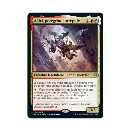 (Foil) Multicolore - Akiri, pérégrine intrépide (R) [ZNR]