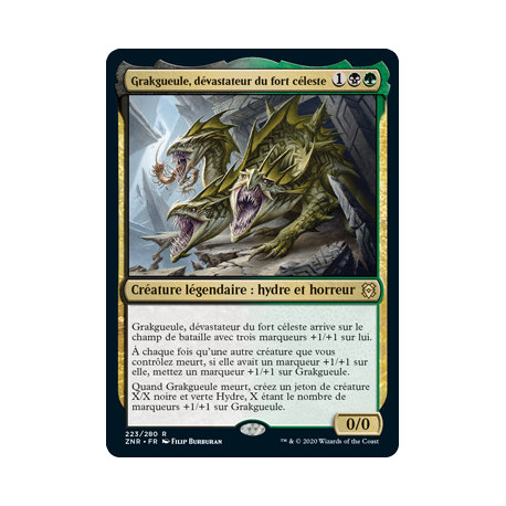 (Foil) Multicolore - Grakgueule, dévastateur du fort céleste (R) [ZNR]