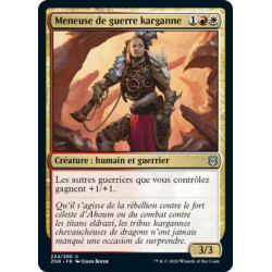 (Foil) Multicolore - Meneuse de guerre karganne (U) [ZNR]