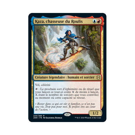 (Foil) Multicolore - Kaza, chasseuse du Roulis (R) [ZNR]