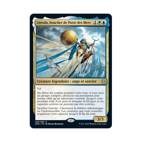 (Foil) Multicolore - Linvala, bouclier de Porte des Mers (R) [ZNR]