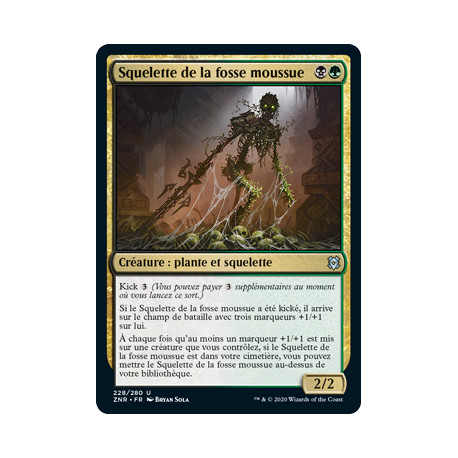 (Foil) Multicolore - Squelette de la fosse moussue (U) [ZNR]