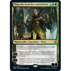 (Foil) Multicolore - Nissa des branches enténébrées (V1) (M) [ZNR]