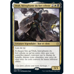 (Foil) Multicolore - Orah, hiérophante du fort céleste (R) [ZNR]