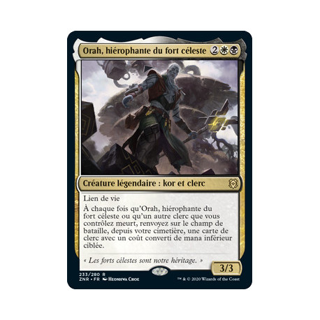 (Foil) Multicolore - Orah, hiérophante du fort céleste (R) [ZNR]