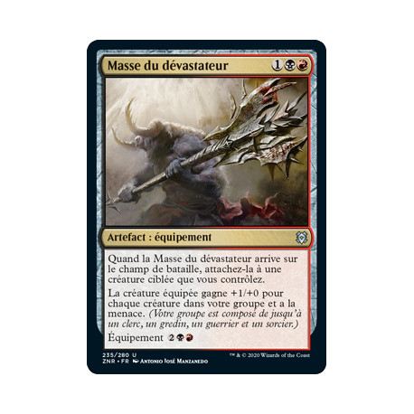 (Foil) Multicolore - Masse du dévastateur (U) [ZNR]
