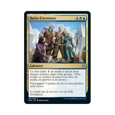 (Foil) Multicolore - Butin d'aventure (U) [ZNR]