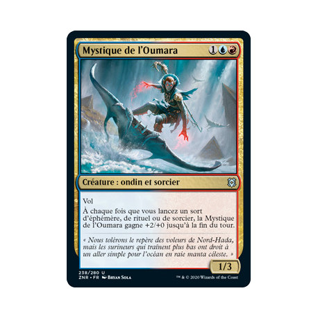(Foil) Multicolore - Mystique de l'Oumara (U) [ZNR]