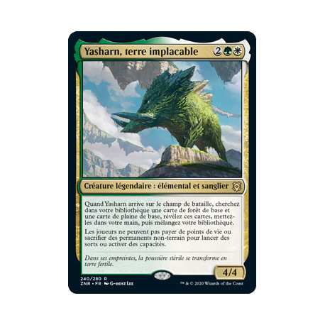 (Foil) Multicolore - Yasharn, terre implacable (R) [ZNR]