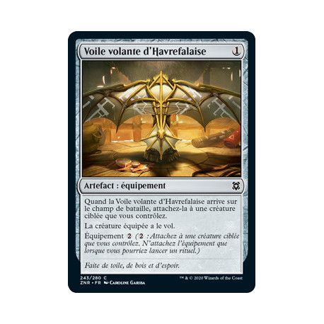 (Foil) Incolore - Voile volante d'Havrefalaise (C) [ZNR]