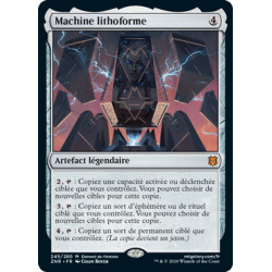 (Foil) Incolore - Machine lithoforme (M) [ZNR]