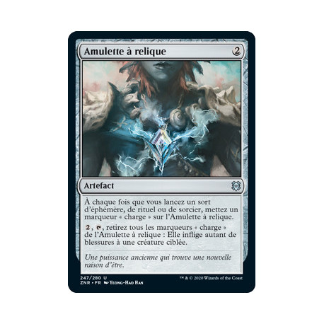 (Foil) Incolore - Amulette à relique (U) [ZNR]