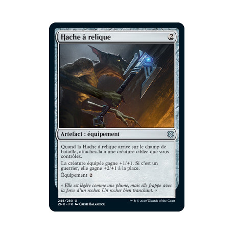(Foil) Incolore - Hache à relique (U) [ZNR]