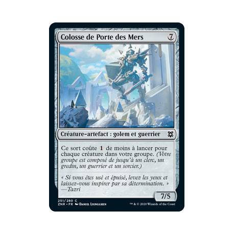 (Foil) Incolore - Colosse de Porte des Mers (C) [ZNR]