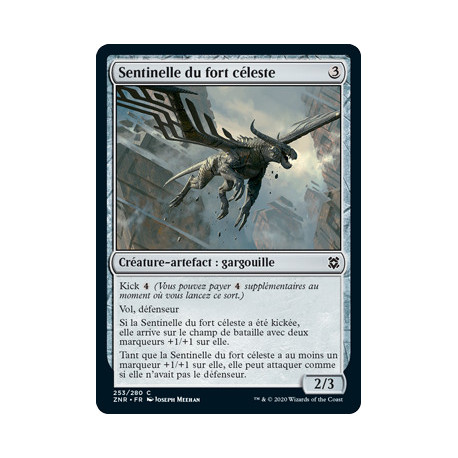 (Foil) Incolore - Sentinelle du fort céleste (C) [ZNR]