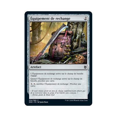 (Foil) Incolore - Équipement de rechange (C) [ZNR]