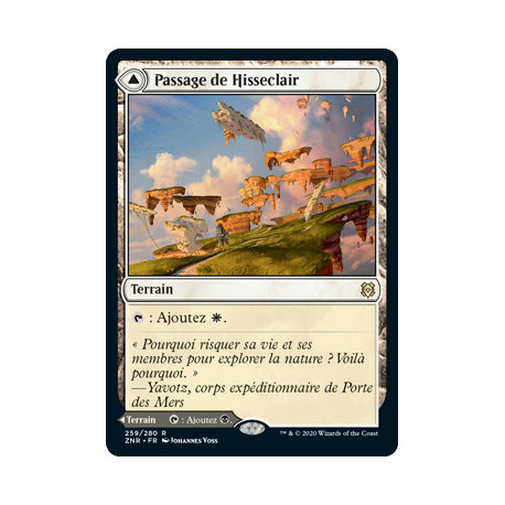 (Foil) Terrain - Passage de Hisseclair // Passage de Hissemorne (V1) (R) [ZNR]