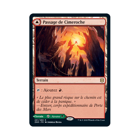 (Foil) Terrain - Passage de Cimeroche // Passage de Cimebois (V1) (R) [ZNR]