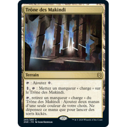 (Foil) Terrain - Trône des Makindi (R) [ZNR]