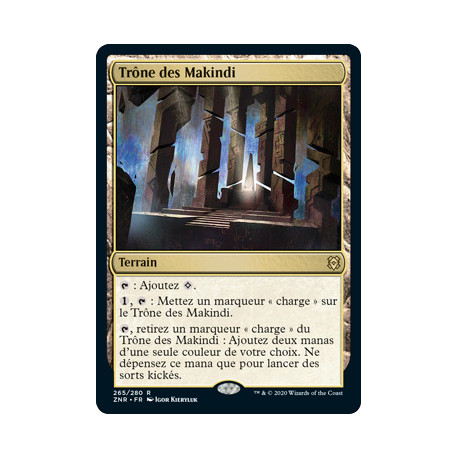 (Foil) Terrain - Trône des Makindi (R) [ZNR]