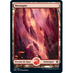 (Foil) Terrain - Montagne (V1) (L) [ZNR]