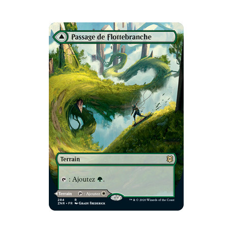 (Foil) Terrain - Passage de Flottebranche // Passage de Flotteroche (V2, Borderless) (R) [ZNR]