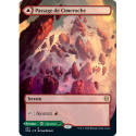 (Foil) Terrain - Passage de Cimeroche // Passage de Cimebois (V2, Borderless) (R) [ZNR]