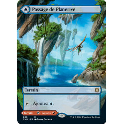 (Foil) Terrain - Passage de Planerive // Passage de Planelave (V2, Borderless) (R) [ZNR]