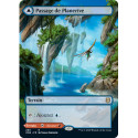 (Foil) Terrain - Passage de Planerive // Passage de Planelave (V2, Borderless) (R) [ZNR]
