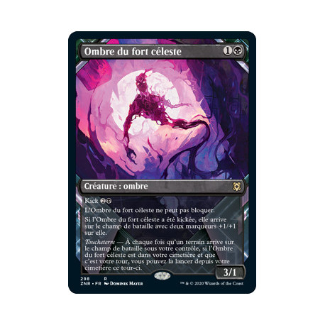 (Foil) Noire - Ombre du fort céleste (V2, Showcase Frame) (R) [ZNR]