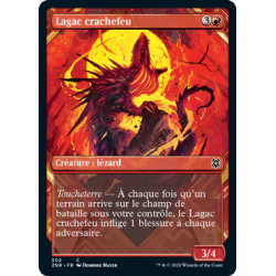 (Foil) Rouge - Lagac crachefeu (V2, Showcase Frame) (C) [ZNR]