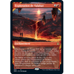 (Foil) Rouge - Exploration de Valakut (V2, Showcase Frame) (R) [ZNR]