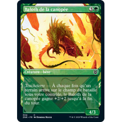 (Foil) Verte - Baloth de la canopée (V2, Showcase Frame) (C) [ZNR]