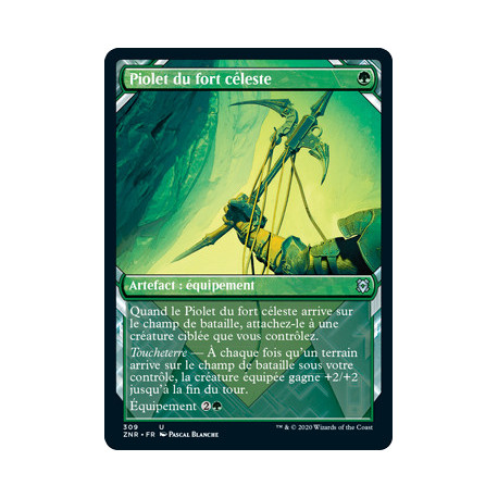 (Foil) Verte - Piolet du fort céleste (V2, Showcase Frame) (U) [ZNR]