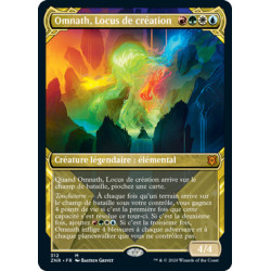 (Foil) Multicolore - Omnath, Locus de création (V2, Showcase Frame) (M) [ZNR]